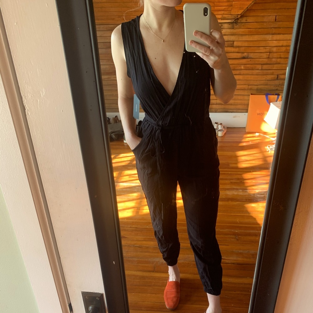 Black jumpsuit
